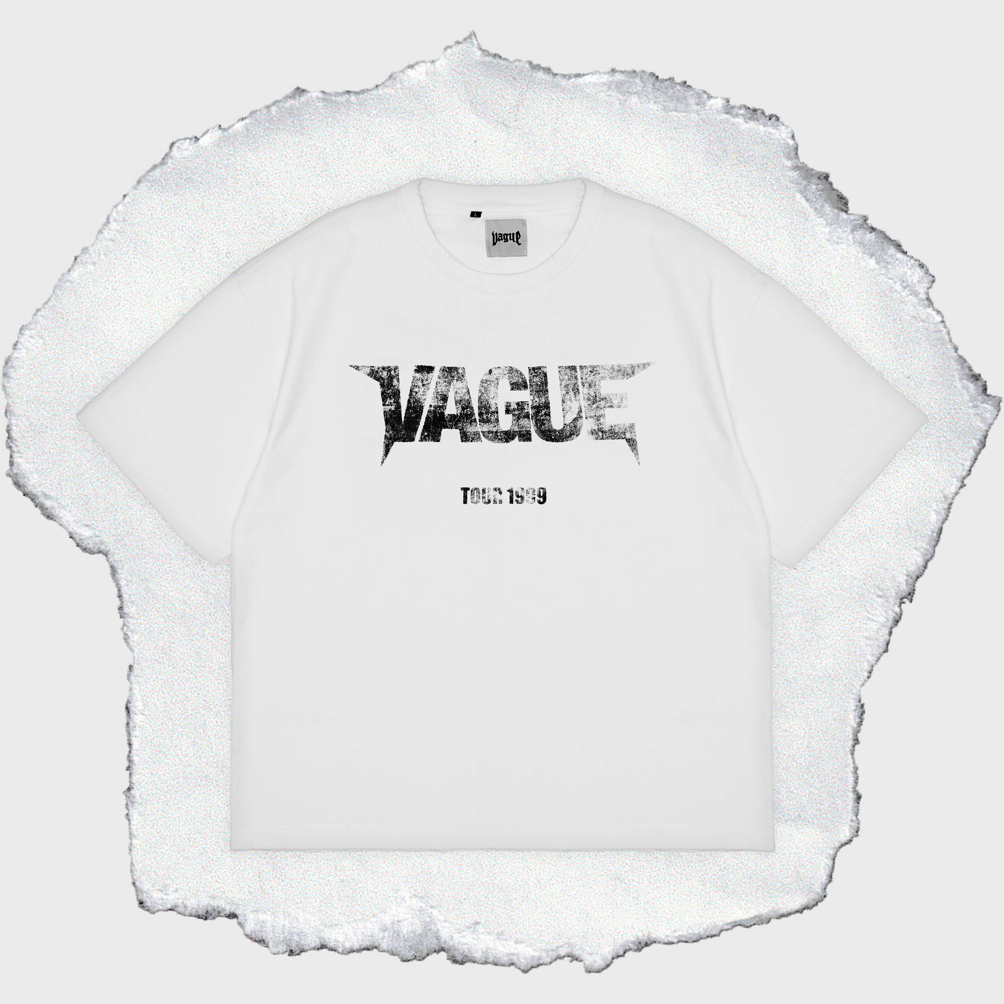 TOUR TEE [WHITE] – VAGUE Studios