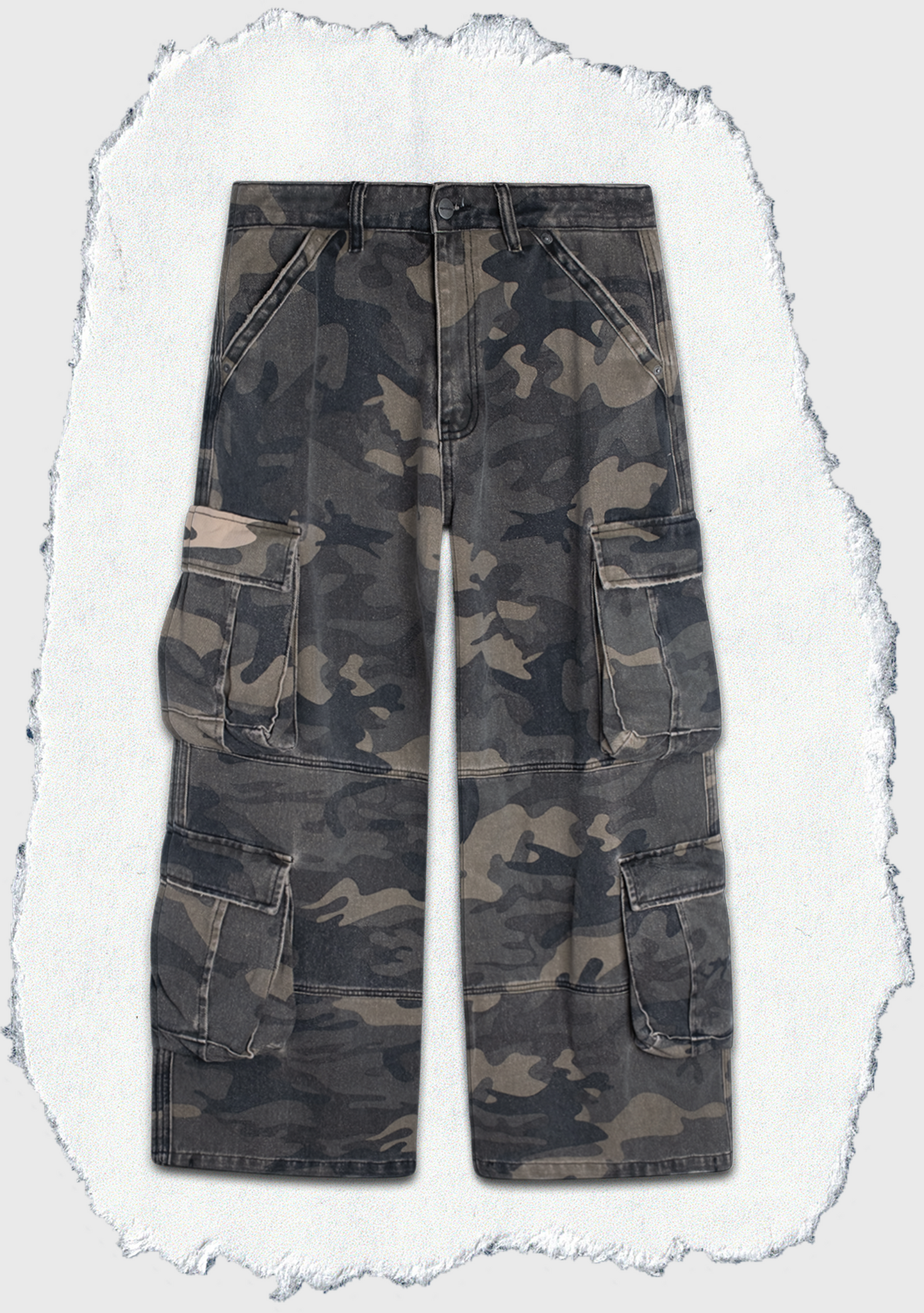 PRECIOUS CARGO PANTS [CAMO]