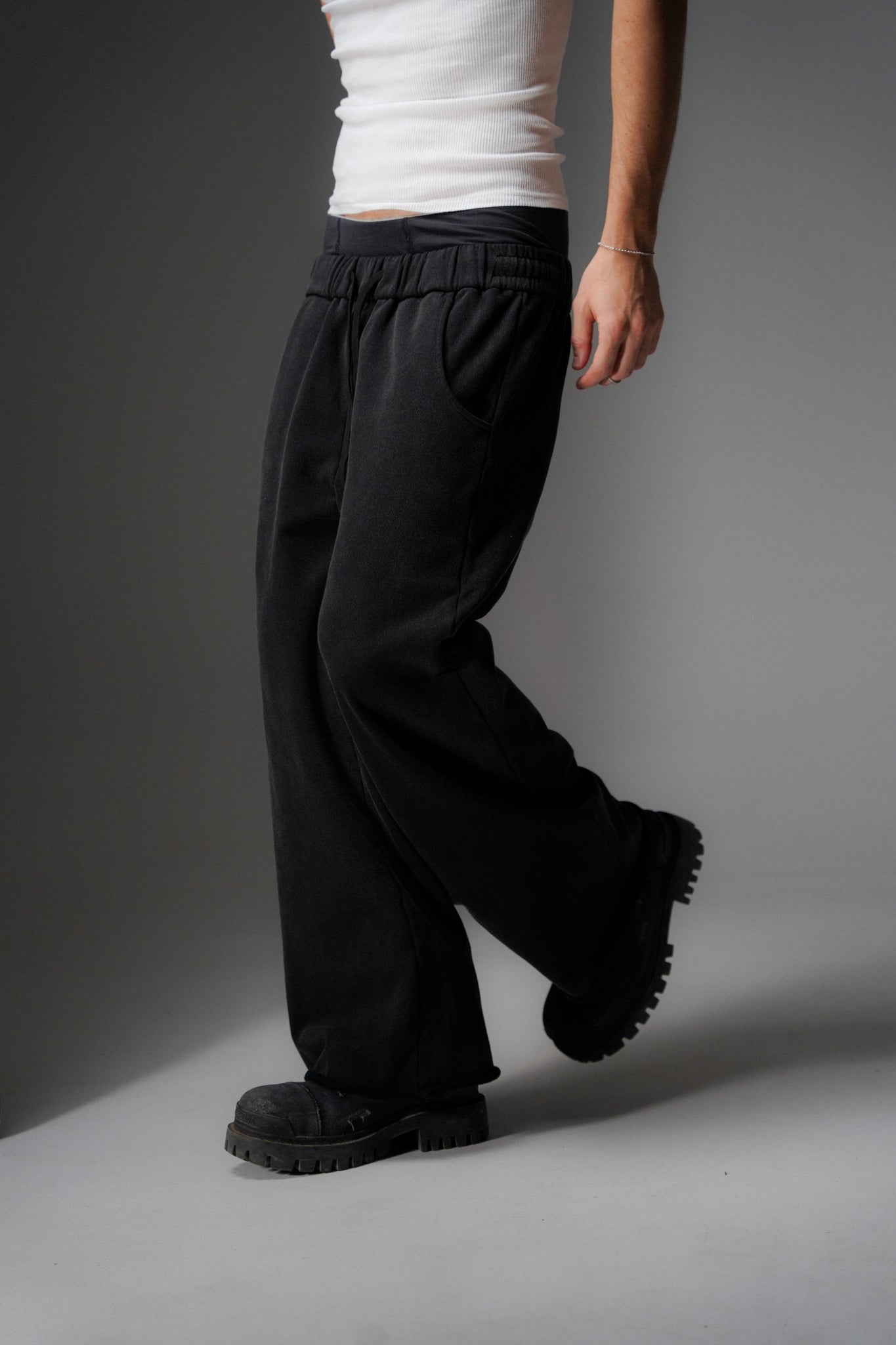 STUDIO SWEATPANTS [VINTAGE BLACK]