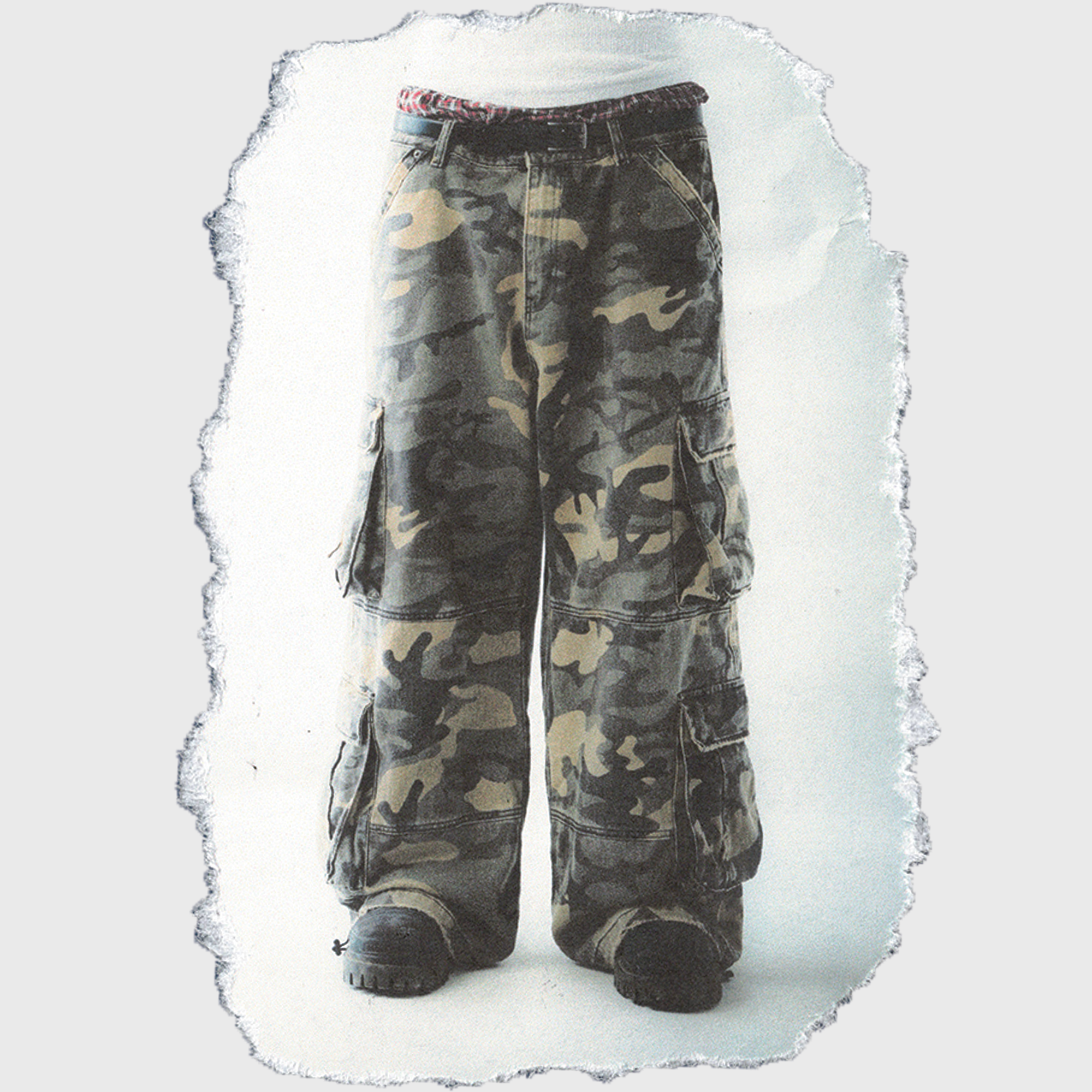 PRECIOUS CARGO PANTS [CAMO]