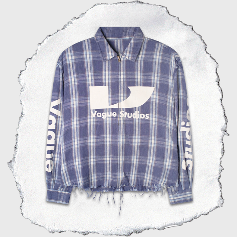 SURGE ZIP FLANNEL [BLUE]